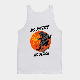 No Justice No Peace Tank Top